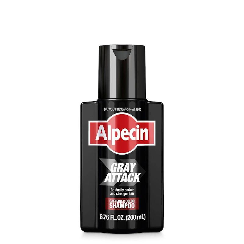 شامپو مو ضد ریزش و ضدسفیدی گری اتک آلپسین  Grey Attack Anti-Loss Shampoo Alpecin