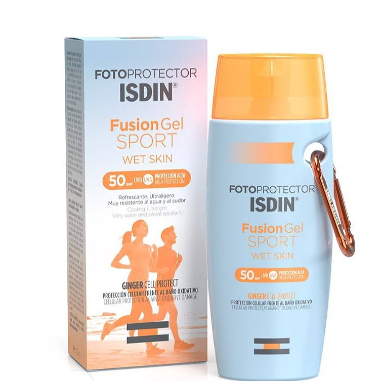 ضد آفتاب فیوژن ژل اسپرت ایزدین: Isdin Fotoprotector Fusion Gel Sport