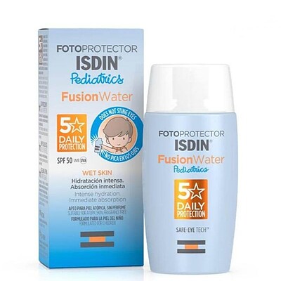 کرم ضد آفتاب کودک ایزدین فیوژن واتر:  Isdin Fusion Water Pediatrics