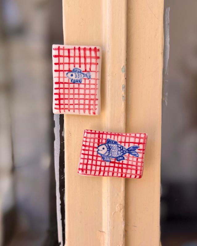  مگنت ماهی چهارخونه