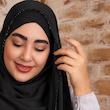 هدشال دوپیله حاشیه جواهر دوزی