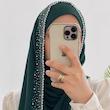 هدشال نگینی مرواریدی