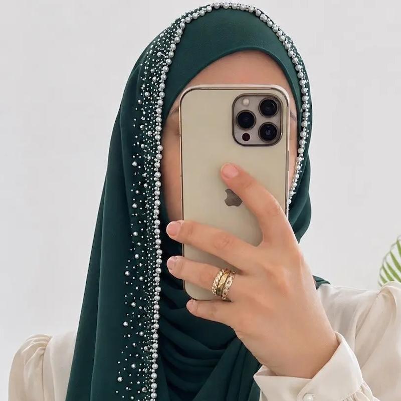 هدشال نگینی مرواریدی
