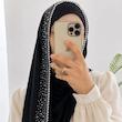 هدشال نگینی مرواریدی
