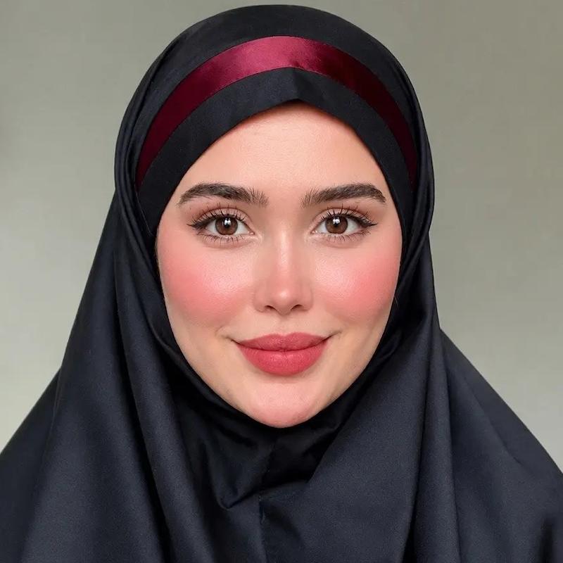 هد مقنعه تل دار