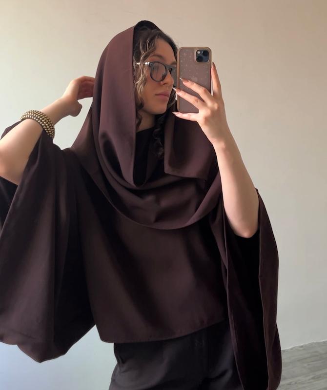 شومیز شالدار شکلات