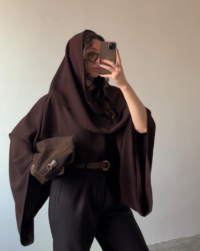 شومیز شالدار شکلات