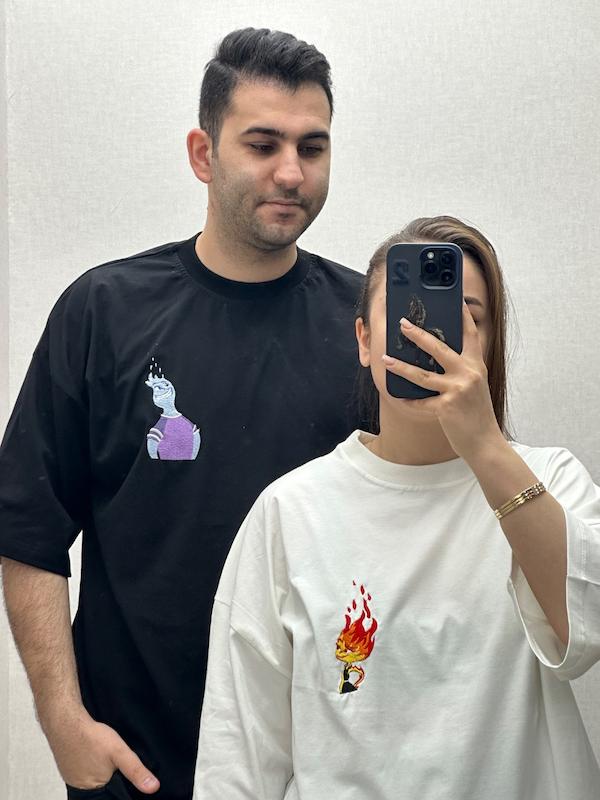 تیشرت اب و اتش