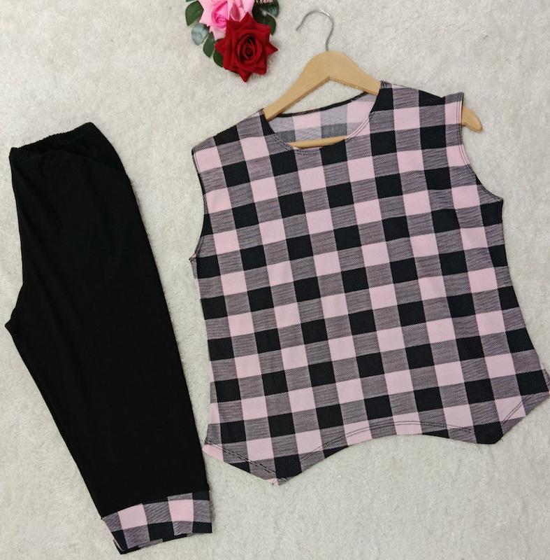 ست تاپ و شلوارک زنانه کد 4030175