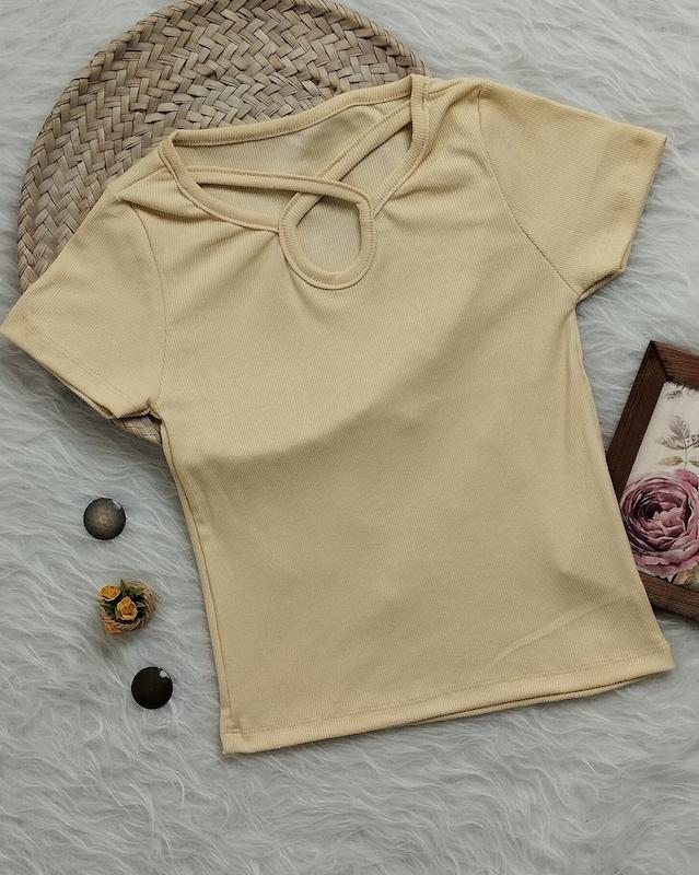 تی شرت یقه ضربدری کد 403013