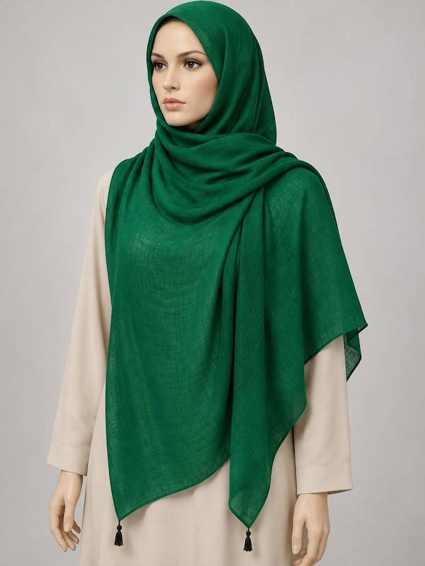 شال قواره دار منگوله دار زنانه