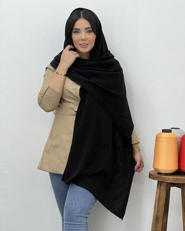 شال بافت زنانه کد 403089