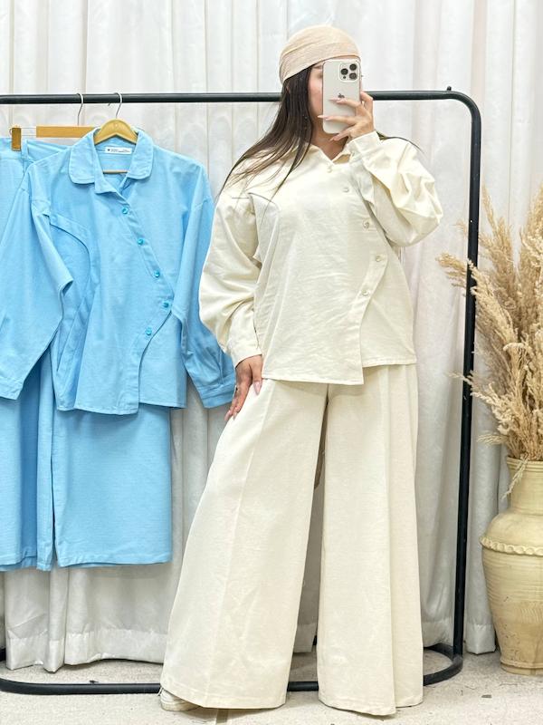 ست شومیز و شلوار زنانه کد 4030135