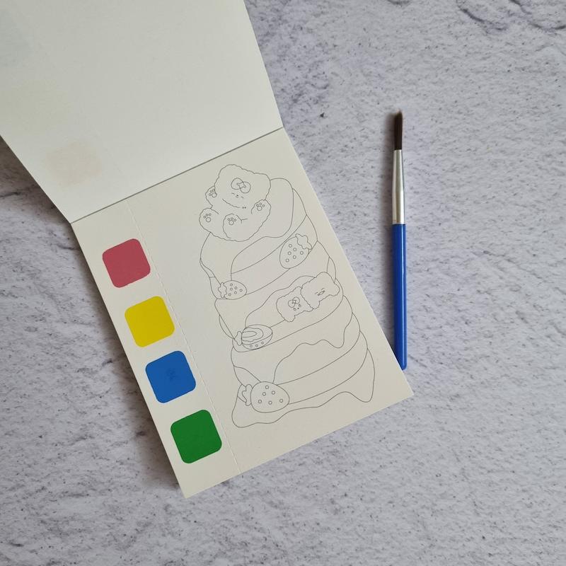 نقاشی آبرنگی a6 