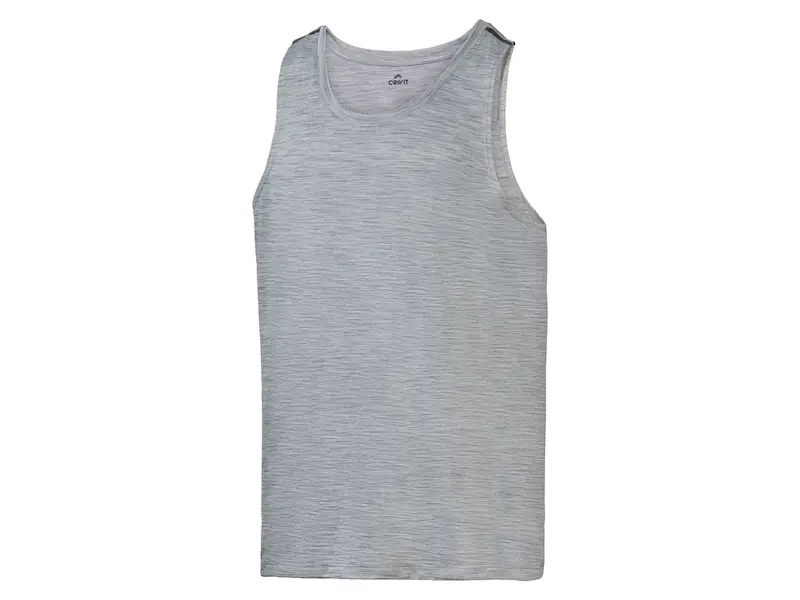 تاپ ورزشی مردانه ضد تعریق طوسی