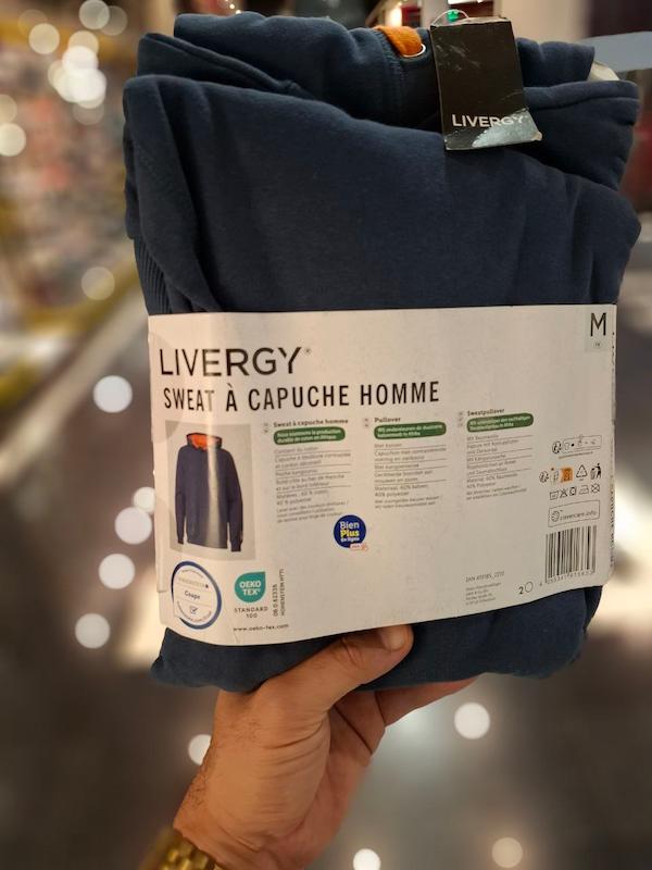 هودی مردانه لیورجی LIVERGY 