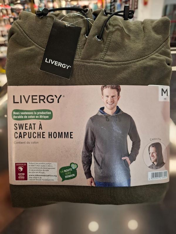 هودی مردانه لیورجی LIVERGY یشمی