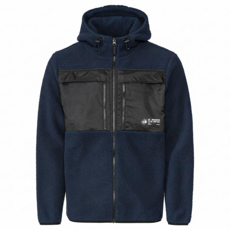 سویشرت تدی مردانه برند لیورجی رنگ سورمه اییLIVERGY