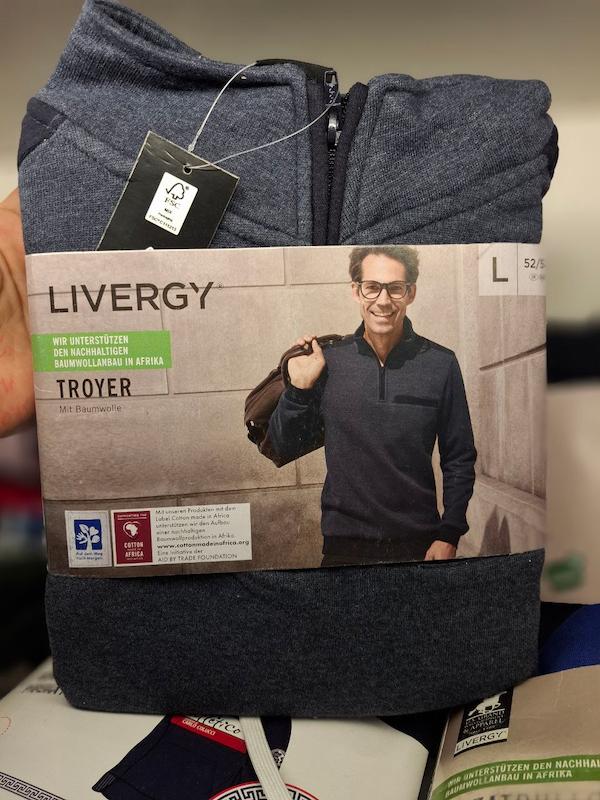 نیم زیپ مردانه برند لیورجی LIVERGY