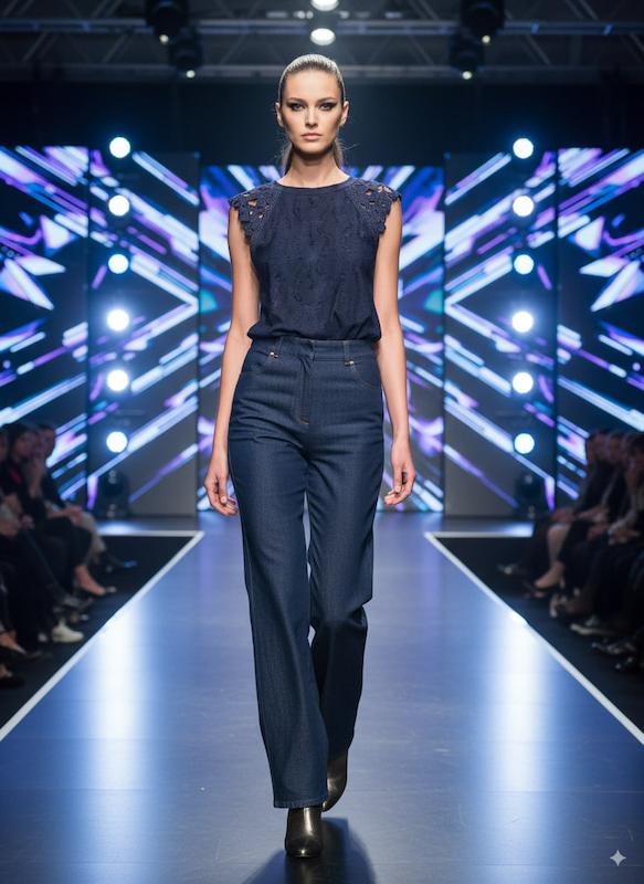 بلوز مجلسی سرشانه گیپور