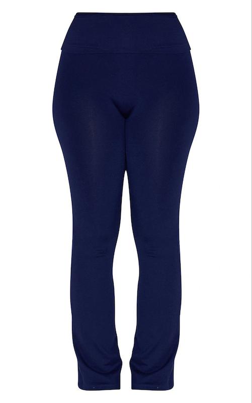 شلوار زنانه مدل بوتکات برند PLT سورمه ایی