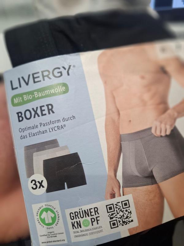 پک سه عددی شورت مردانه LIVERGY 