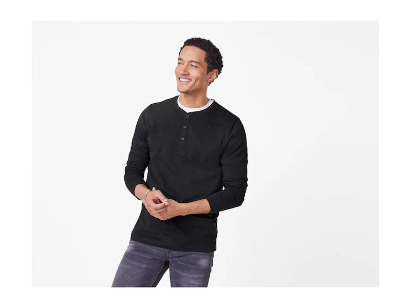 سه دکمه نخی مشکی مردانه لیورجی