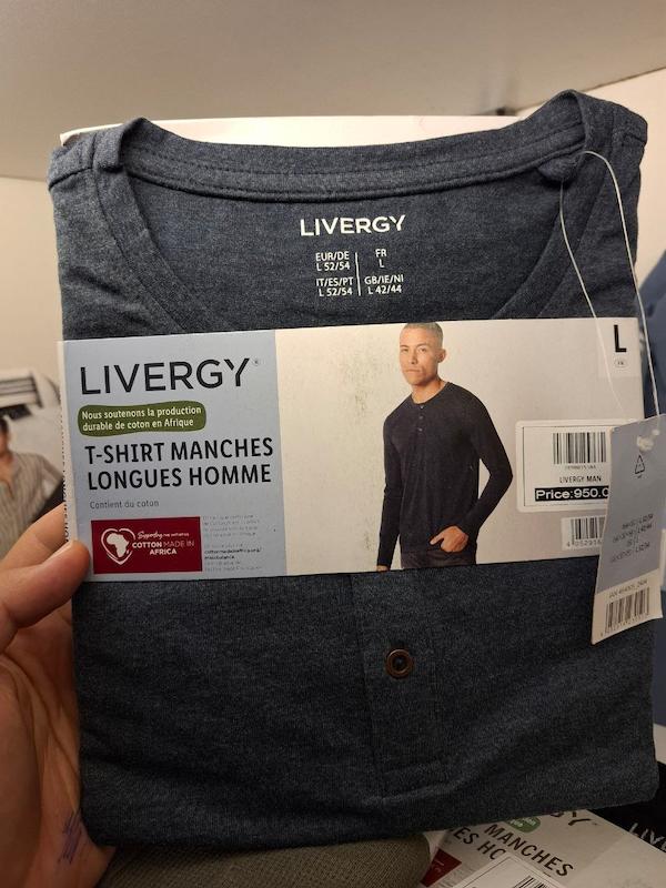 سه دکمه آستین بلند LIVERGY