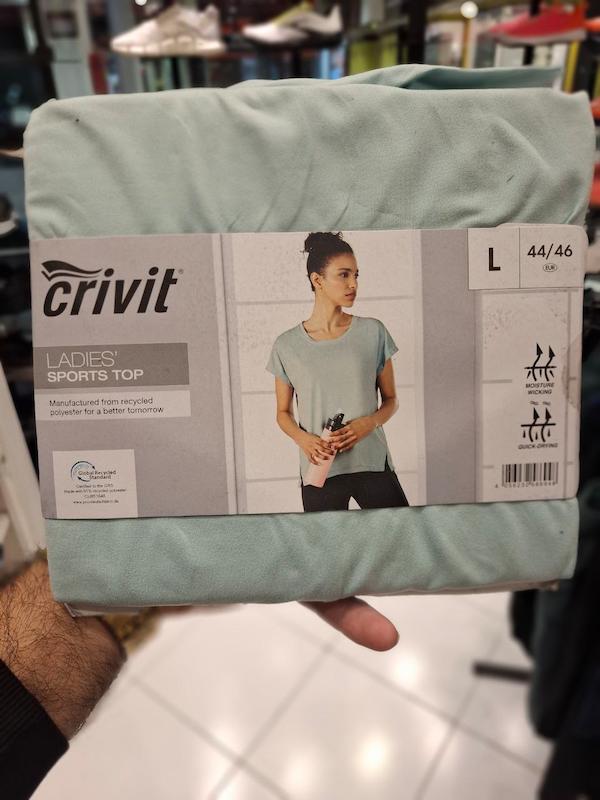 تیشرت ورزشی زنانه 4 CRIVIT
