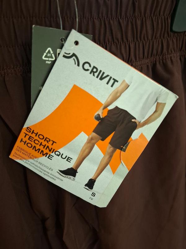 شلوارک ورزشی مردانه CRIVIT آلمان 2