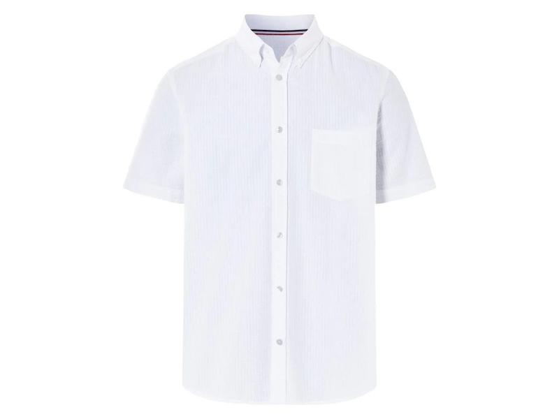 پیراهن آستین کوتاه سفید پفکی LIVERGY