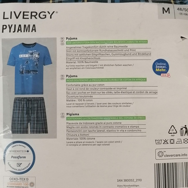 ست لباس راحتی مردانه LIVERGY.