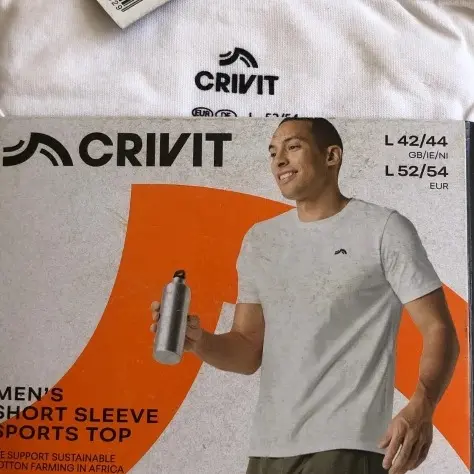 تیشرت ورزشی مردانه [سفید] برند CRIVIT آلمان