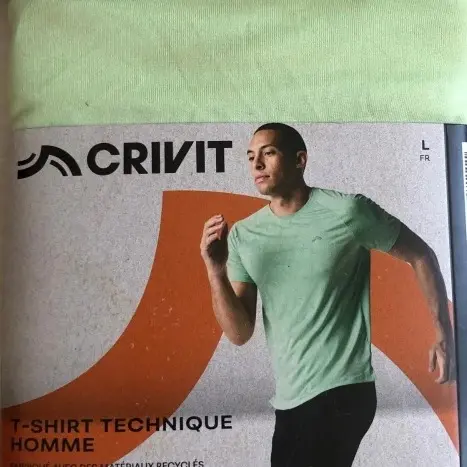 تیشرت ورزشی مردانه [سبز روشن] CRIVIT آلمان