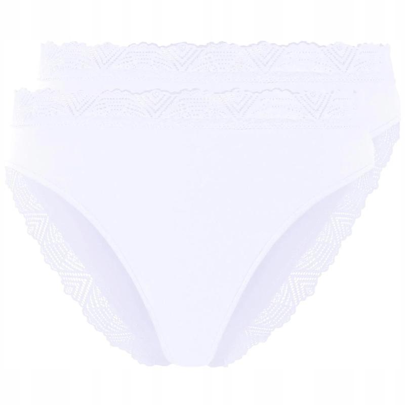 شورت زنانه نخی (سفید) پک دو عددی اسمارا