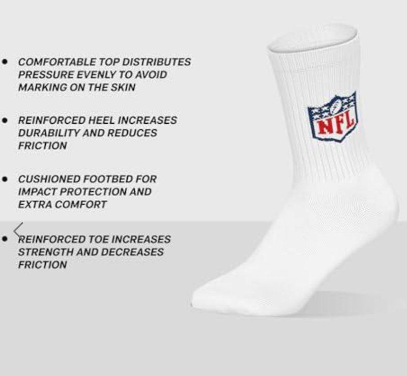 پک دو جفتی جوراب اورجینال NFL