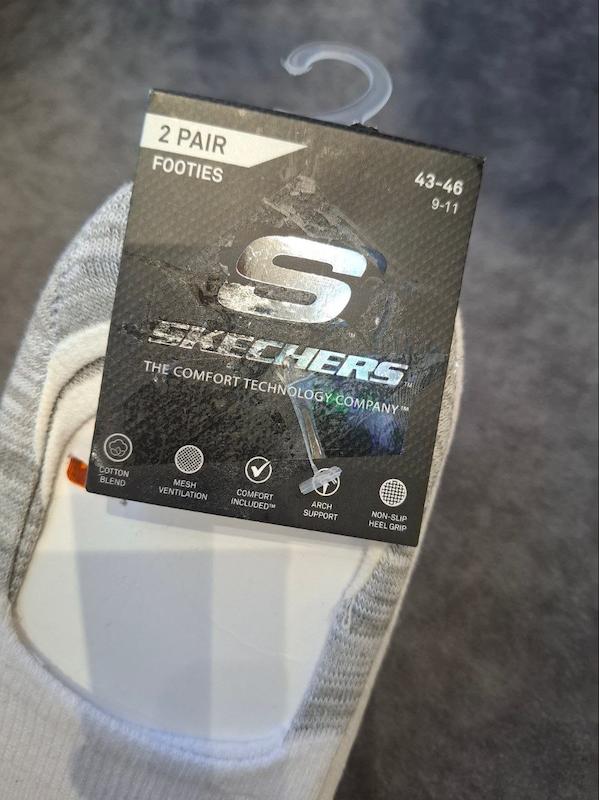پک 2 جفتی جوراب ورزشی برند اسکیچرز Skechers
