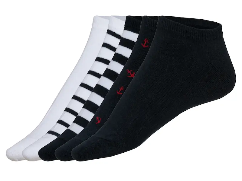 پک 5 جفتی جوراب ساق کوتاه (مچی) لیورجی