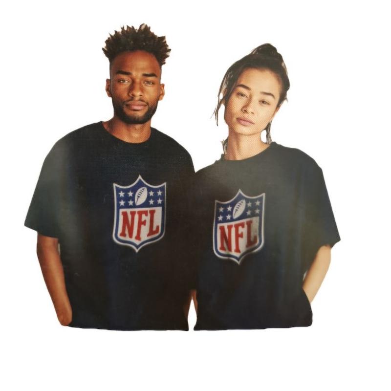 تیشرت یونیسکس NFL { سرمه ای } 