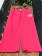 شلوار بگ صورتی انگلیسی 