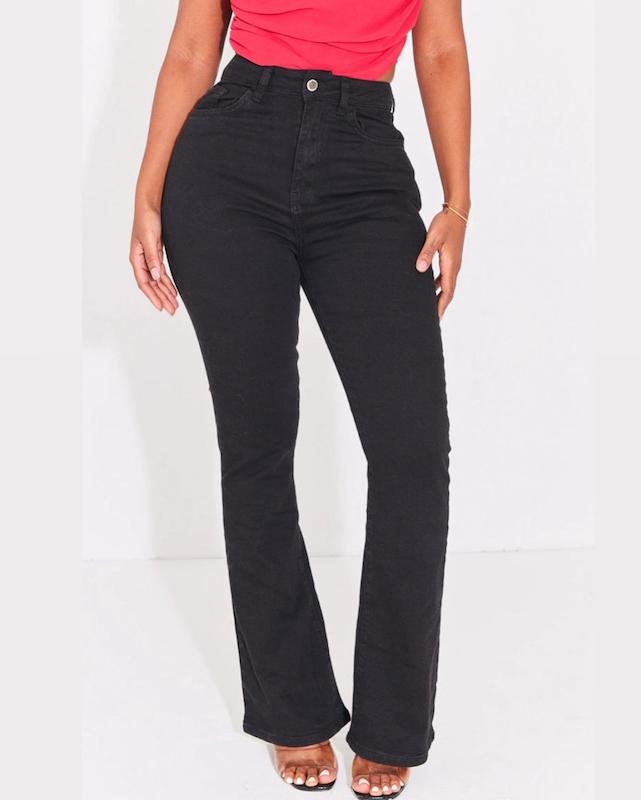 شلوار جین بوتکات مشکی سایز 34