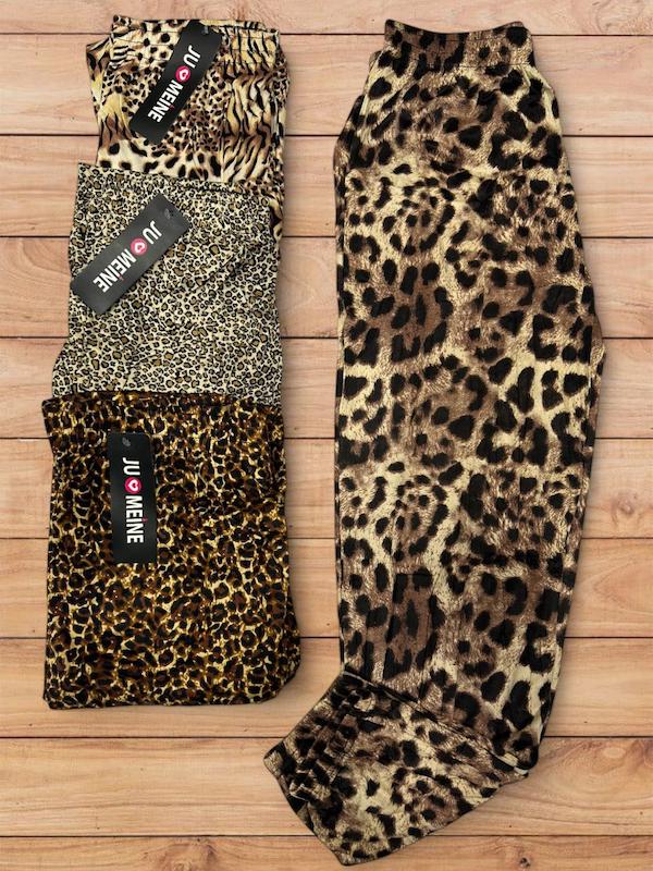 شلوار گیاهی پلنگی