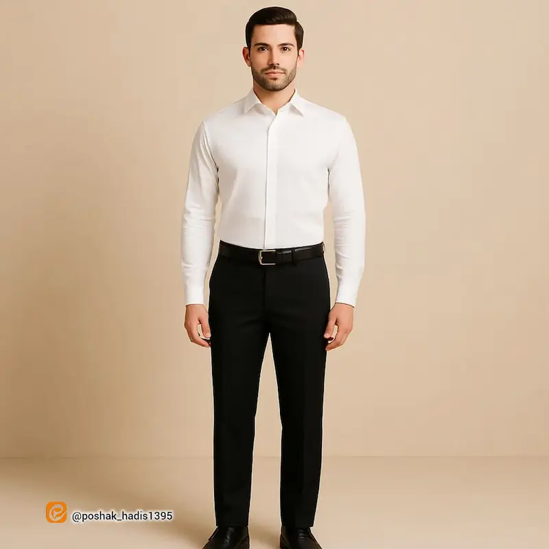 شلوار فاستونی گاباردین مردانه 