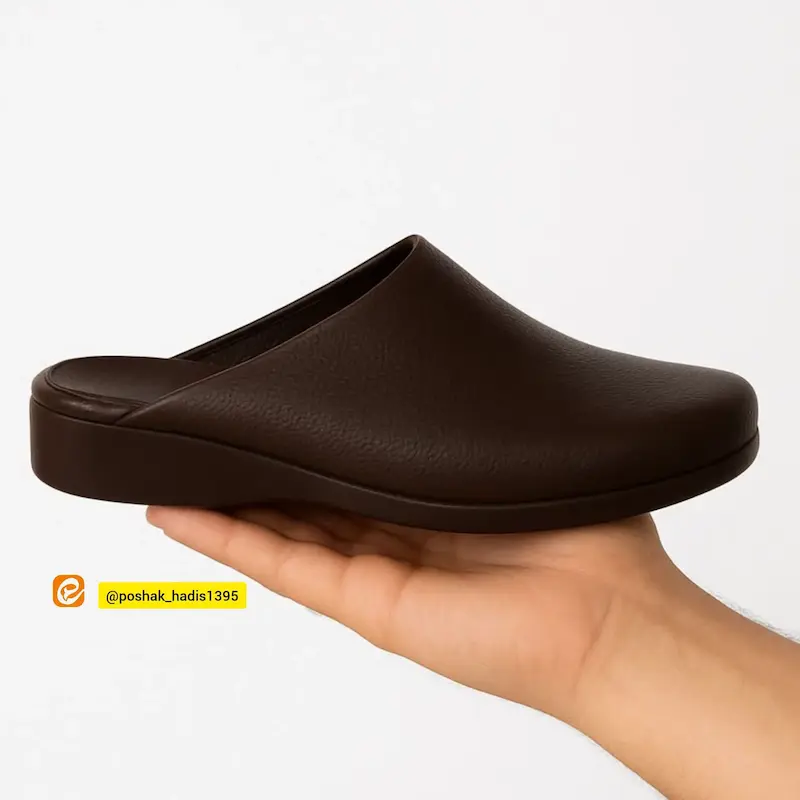 نعلین چرم طبیعی طبی مردانه