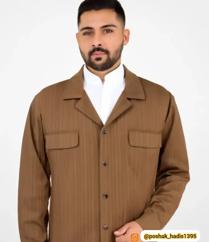 کت و شلوار لبنانی طرح دار