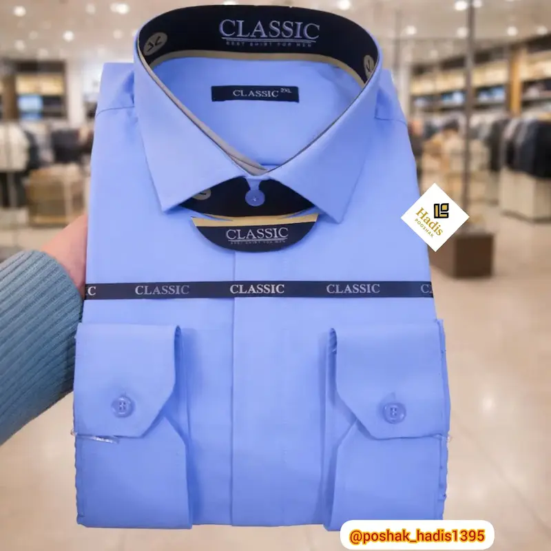 پیراهن یقه معمولی مردانه زبده درجه یک 