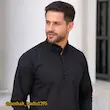 پیراهن مردانه تترون طرح یقه کمربندی 
