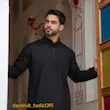 پیراهن مردانه تترون طرح یقه کمربندی 
