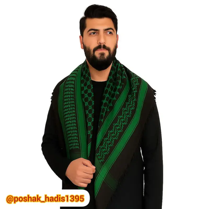 چفیه عربی نخی درجه یک