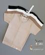 تیشرت کراپ دکمه نما 